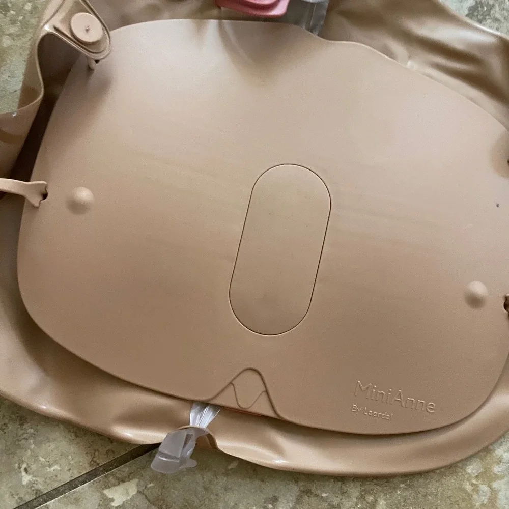 Laerdal Mini Anne CPR Training Manikin Inflatable Medical Simulation Torso Tan